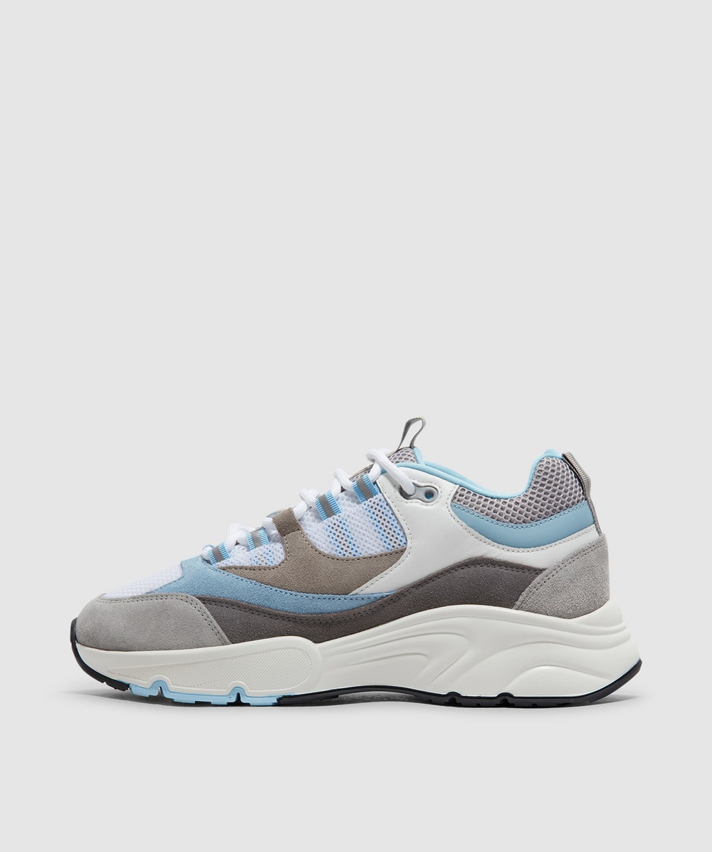 Cleens Aero Runner Trainer In Powder Blue