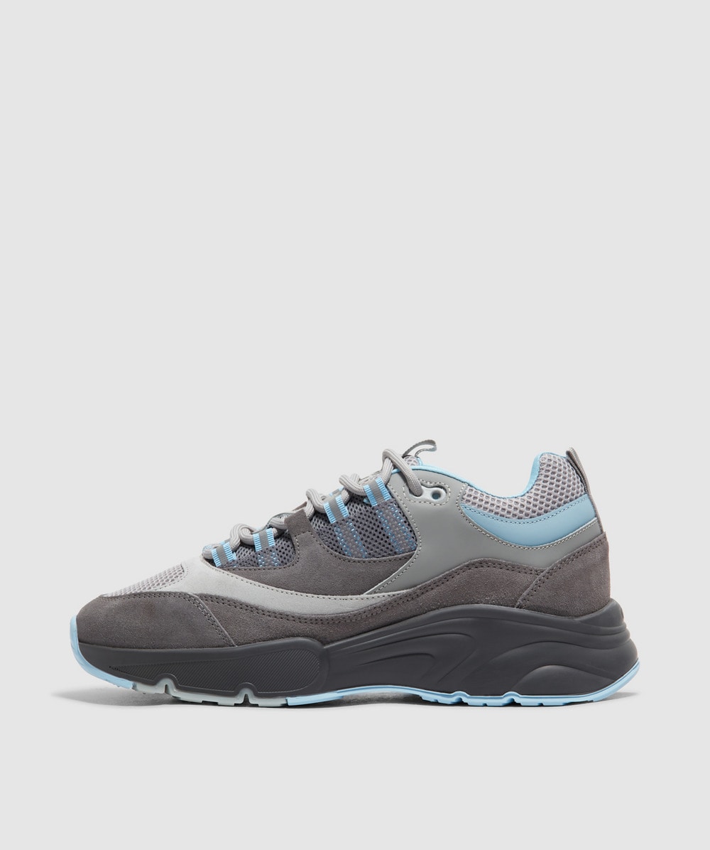 Cleens Aero Runner Trainer In Slate