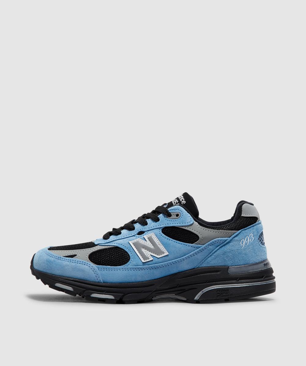 New Balance 993 Suede Sneakers In Blue