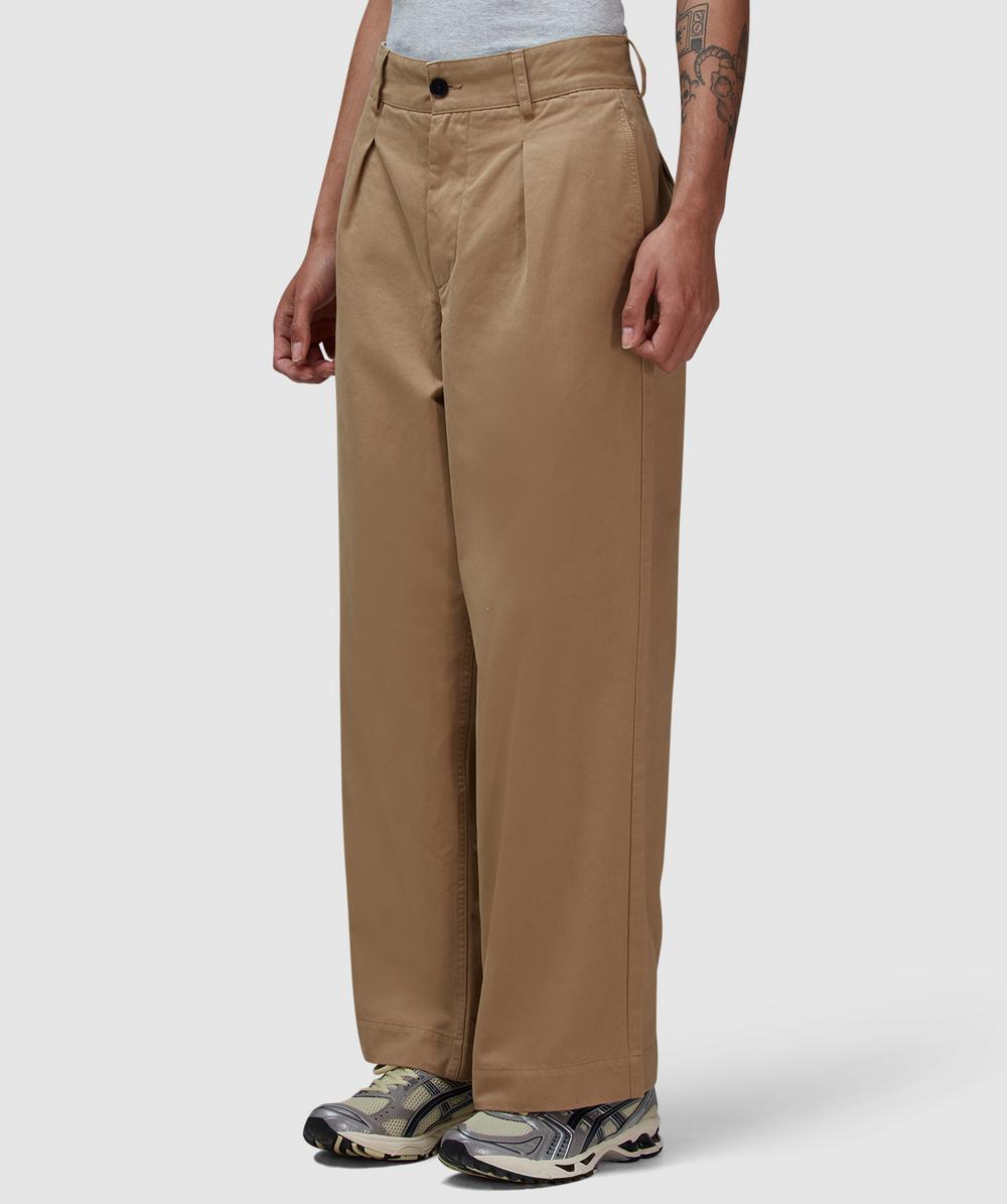 Noah Single pleat baggy pant | KHAKI | SEVENSTORE