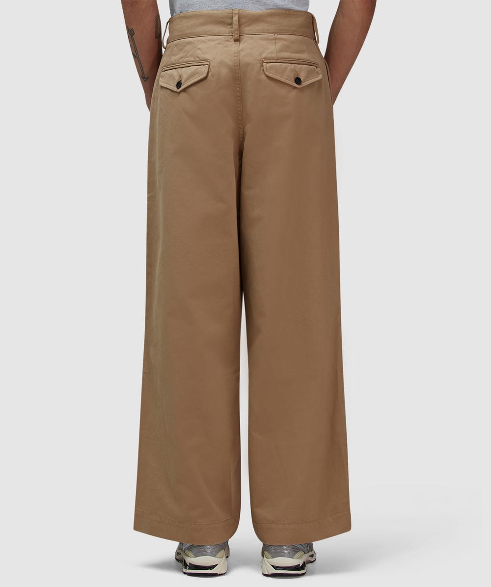 Noah Single pleat baggy pant | KHAKI | SEVENSTORE