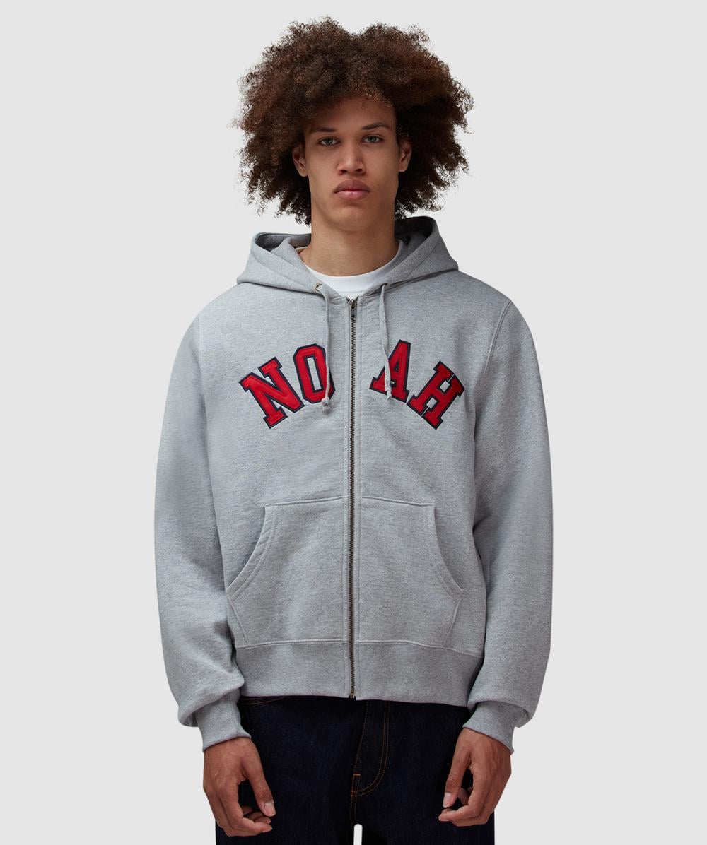 Noah Arch Applique Hoodie (Heather Grey - M) - Size M, Male