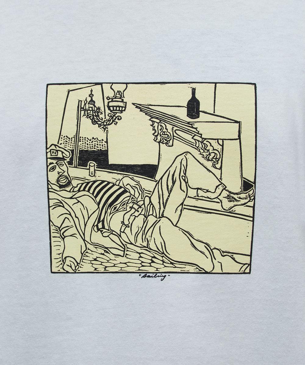 Noah Drunken sailor t-shirt | WHITE | SEVENSTORE