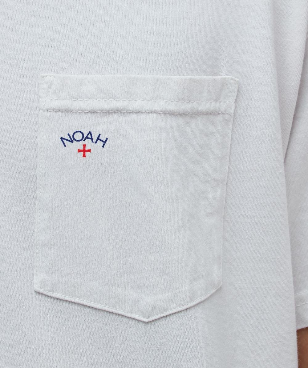 Noah Core logo pocket t-shirt | LIGHT PINK | SEVENSTORE