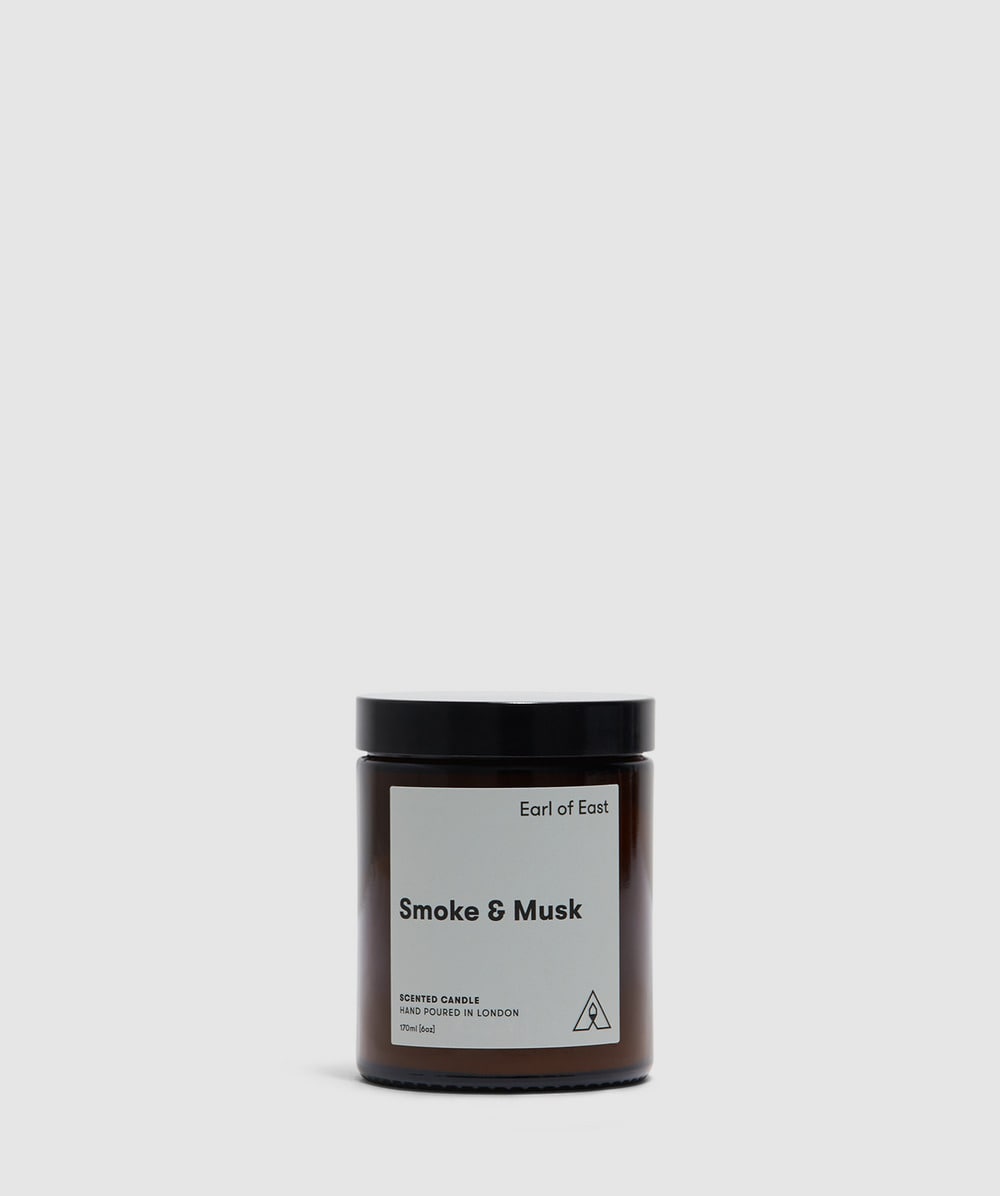 Earl of East Smoke And Musk Soy Wax Candle 170Ml (Brown - One Size) - Size ONE SIZE, Unisex