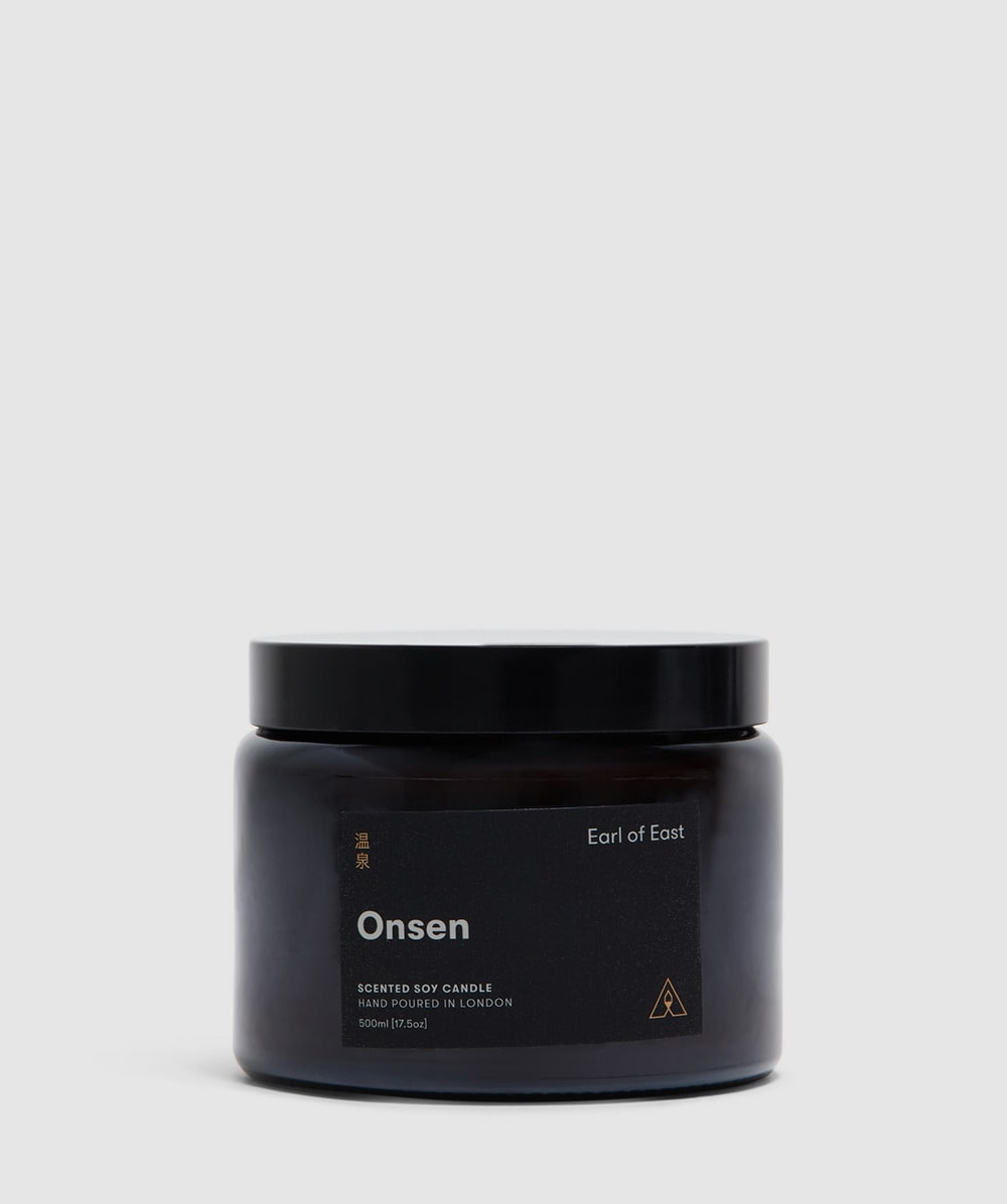 Earl of East Onsen Soy Wax Candle 500Ml (Brown - One Size) - Size ONE SIZE, Unisex