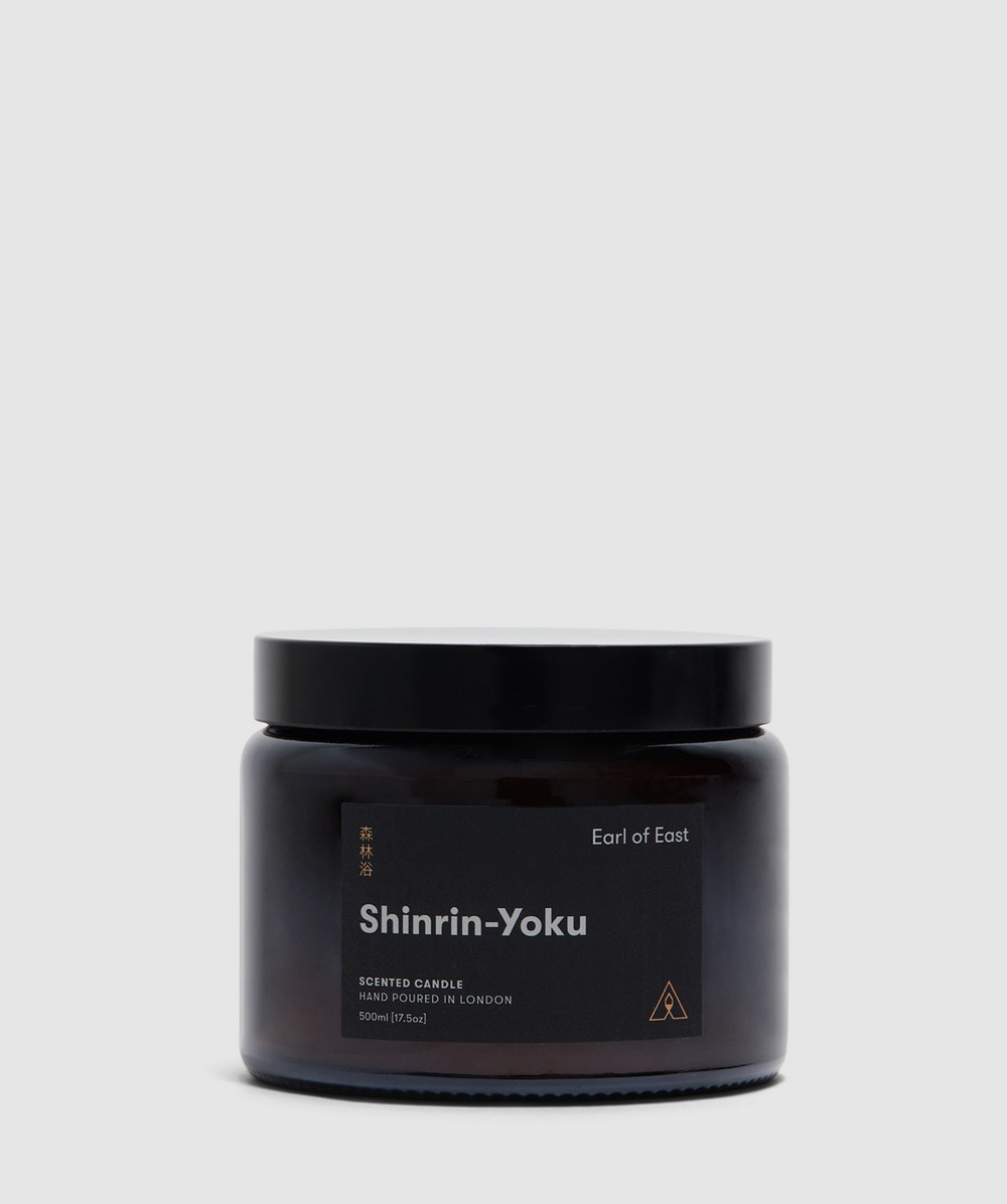 Earl of East Shinrin-Yoku Soy Wax Candle 500Ml (Brown - One Size) - Size ONE SIZE, Unisex