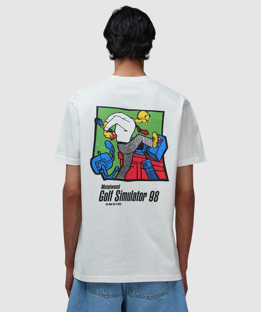 Metalwood Simulator 98 t-shirt | WHITE | SEVENSTORE