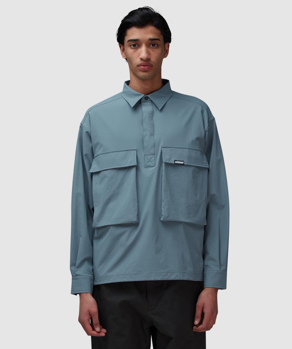 Metalwood Ripstop Overshirt (Alloy - L) - Size L, Male