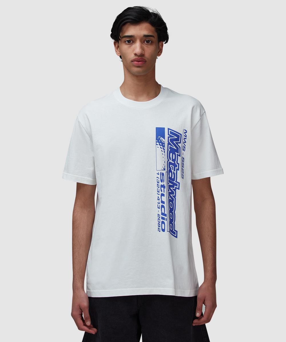 【関税込み】lwood Studio ホワイト La Brea Shop Tシャツ 関税込み】lwood Studio ホワイト La Brea Shop Tシャツ
