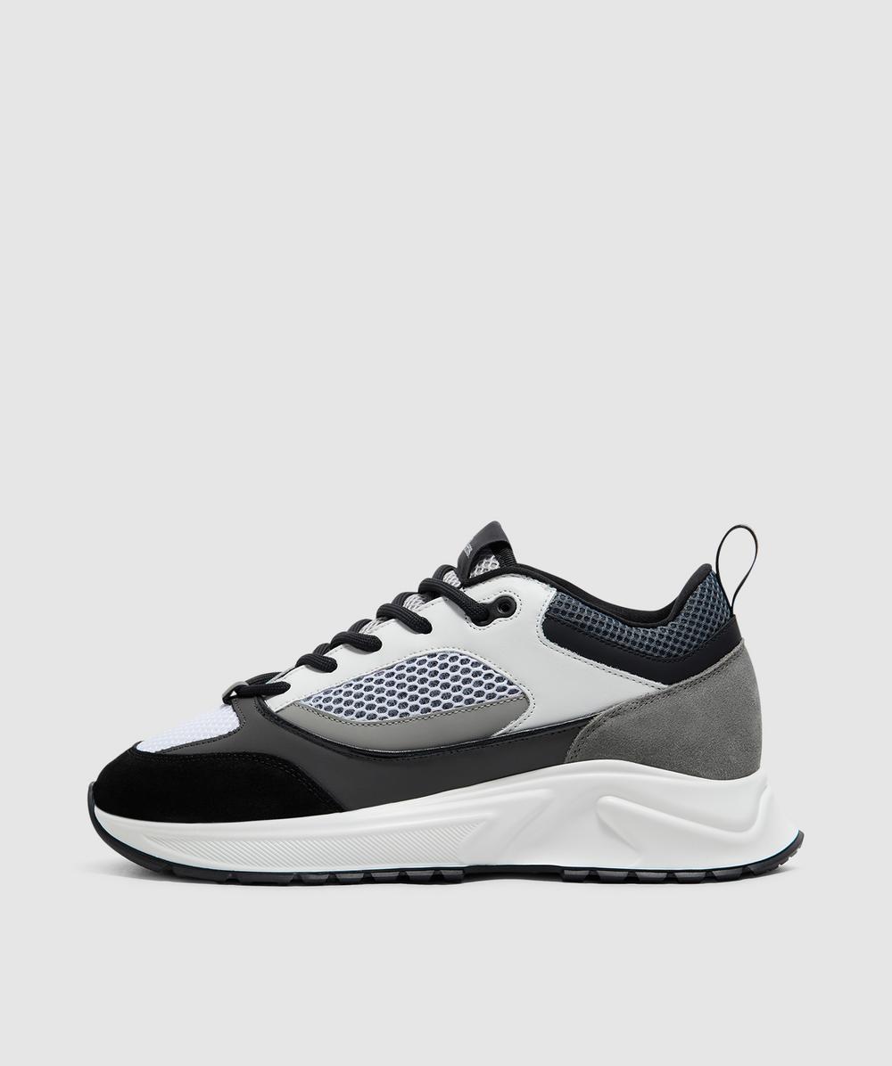 Cleens Essential Runner Trainer In Graphite