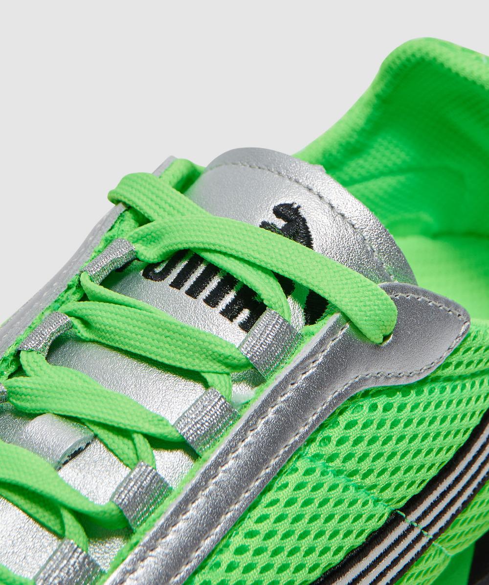 送料込 PUMA H-STREET OG FIZZY GREEN Trainers PUMA Unisex H-Street OG Fizzy Green / PUMA Silver