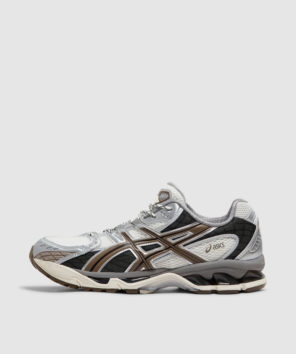Asics Gel-Nimbus 10.1 Sneaker (White/ Brown - 10) - Size 10 - Men's, Unisex