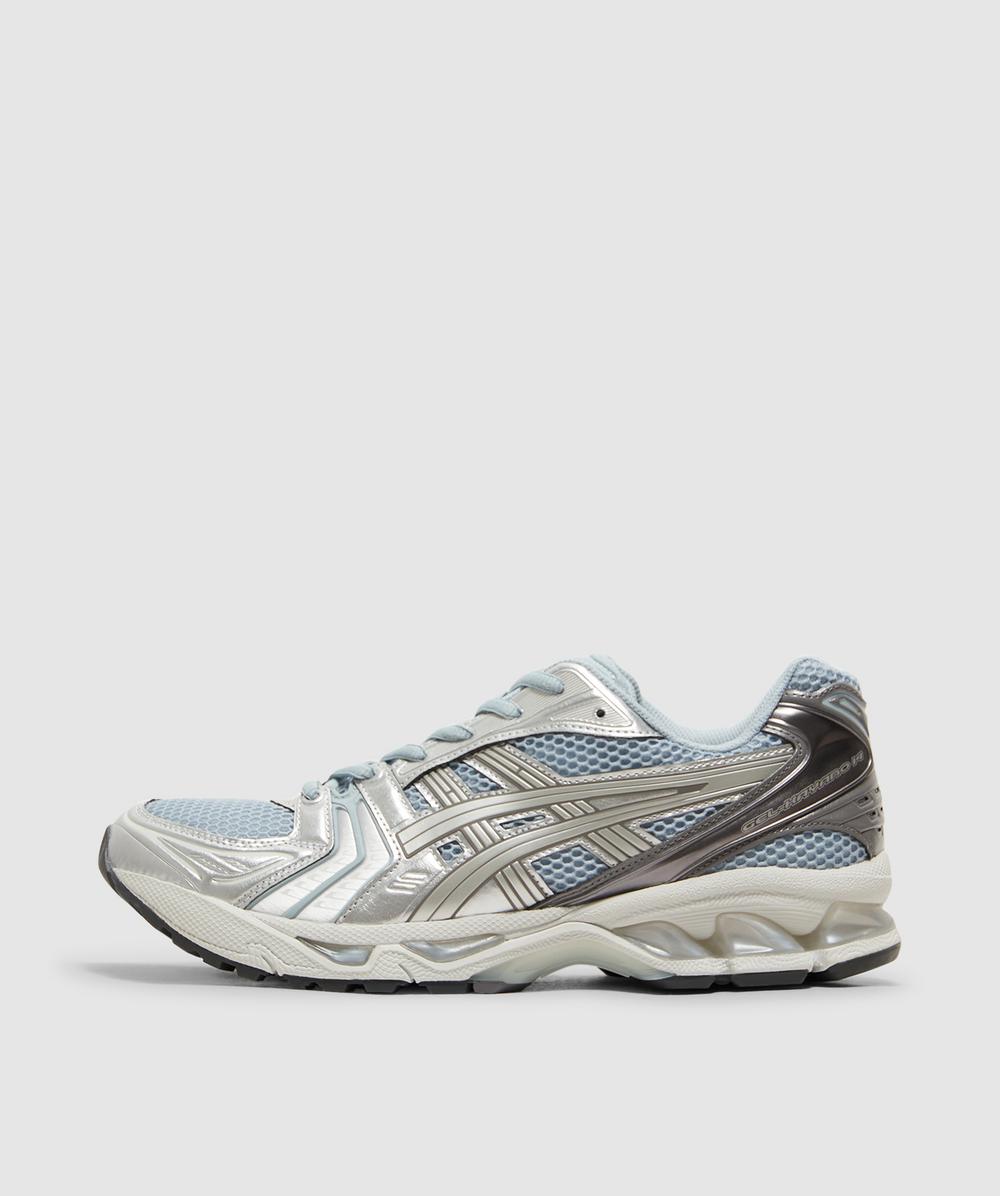 Asics Sleek Synthetic Leather Sneakers With Modern Silhouette In Gray