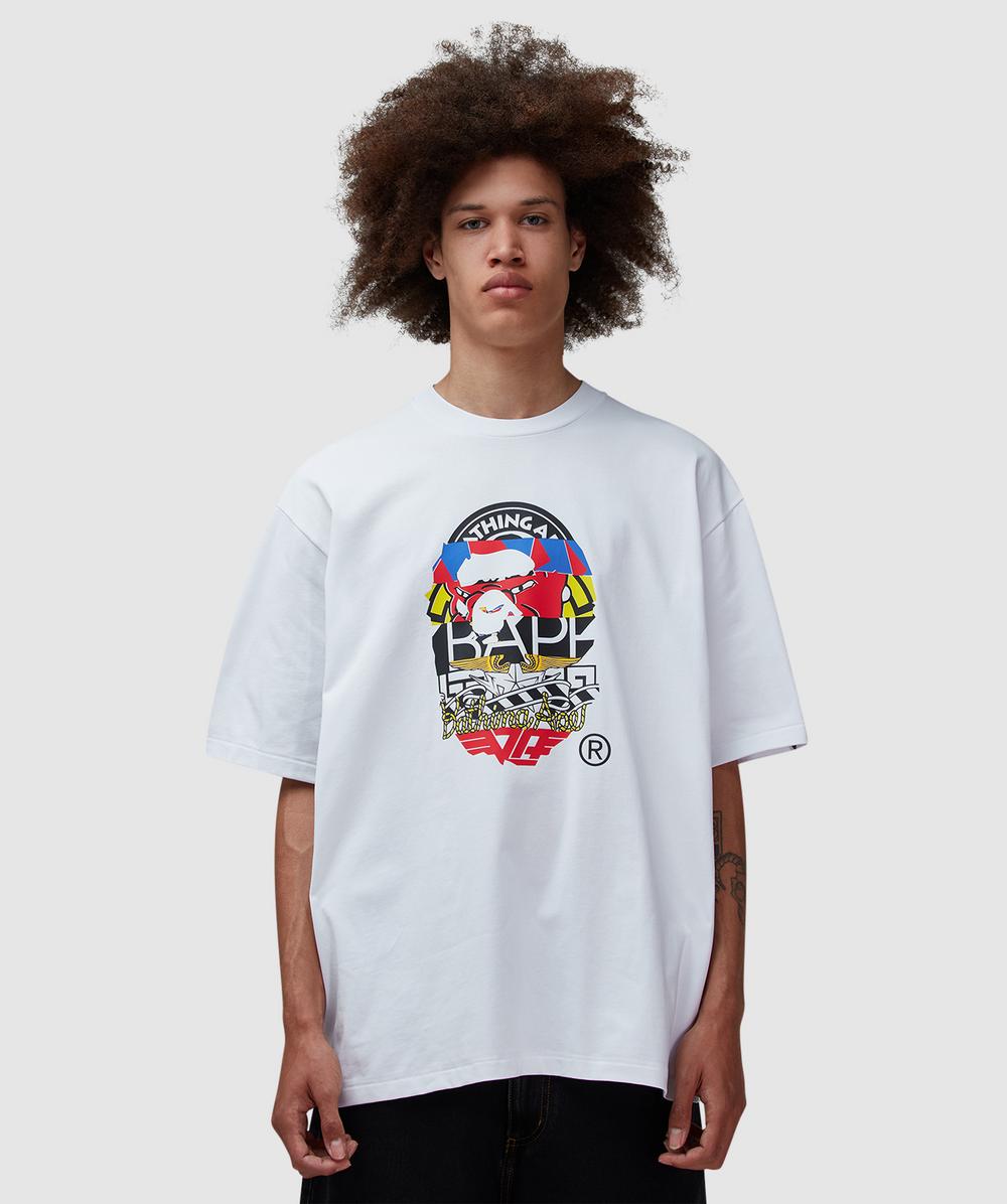 Bape - A Bathing Ape Multi Logo Ape Head T-shirt
