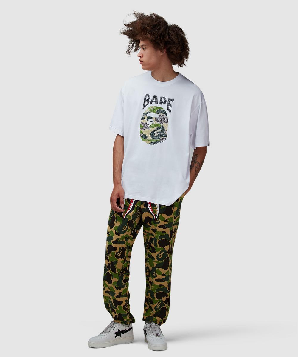 A BATHING APE☆ABC CAMO HAND DRAW Tシャツ BAPE - A Bathing Ape ABC camo hand draw ape head t-shirt