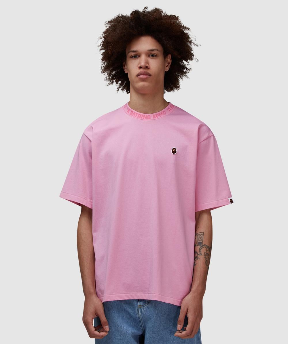 Bape - A Bathing Ape One Point Relaxed T-shirt In Pink