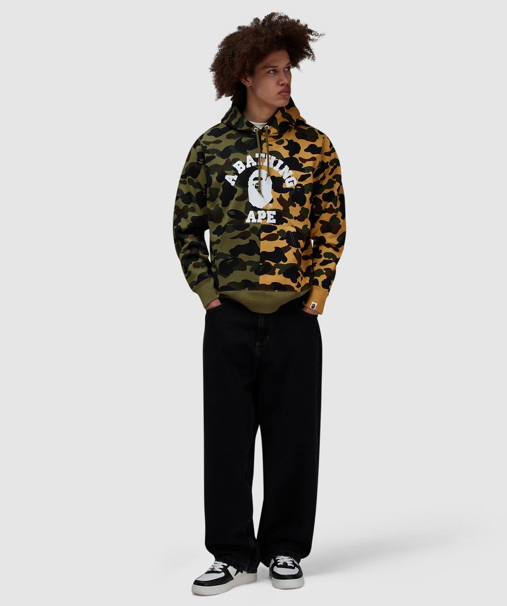 BAPE - A Bathing Ape 1st camo separate hoodie | MULTI
