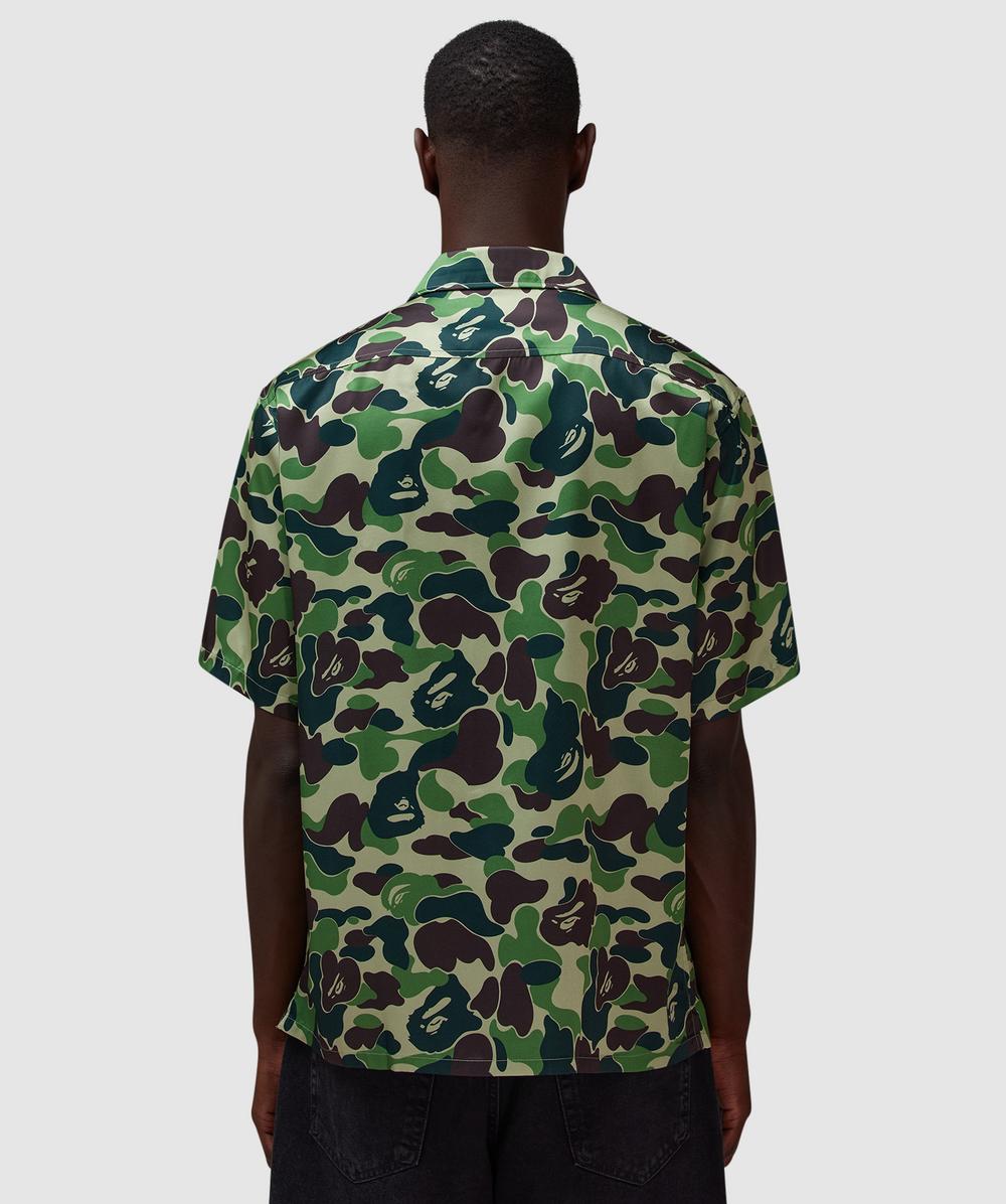 BAPE - A Bathing Ape ABC open collar shirt | GREEN | SEVENSTORE