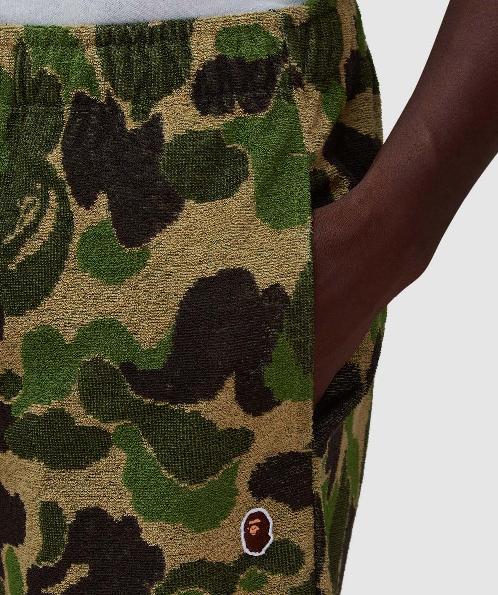 BAPE - A Bathing Ape ABC camo one point water short | GREEN