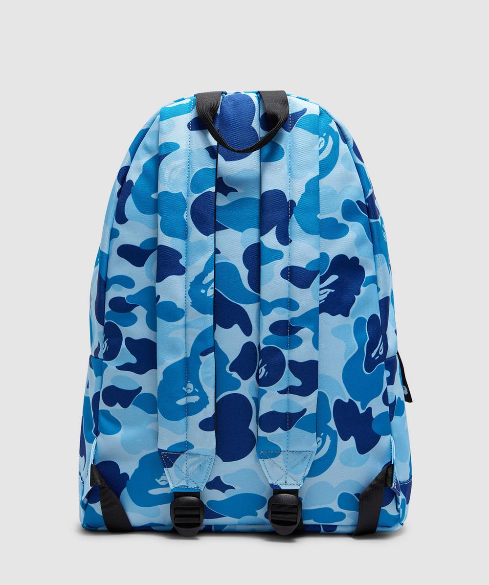 A BATHING APE エイプ バックパックブルー カモ シャーク BAPE - A Bathing Ape ABC camo shark backpack | BLUE | SEVENSTORE