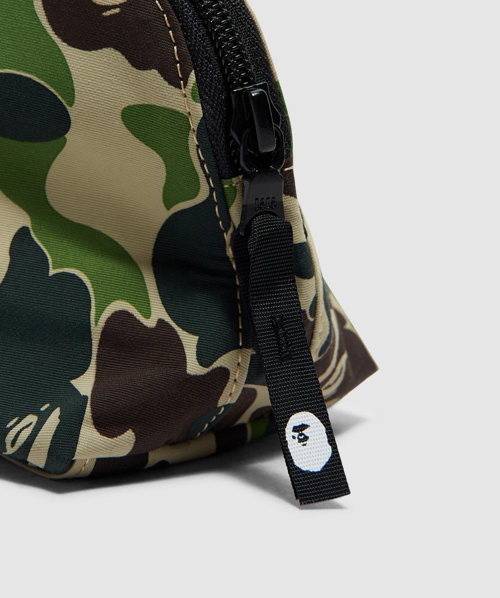 BAPE - A Bathing Ape ABC camo pouch | GREEN | SEVENSTORE
