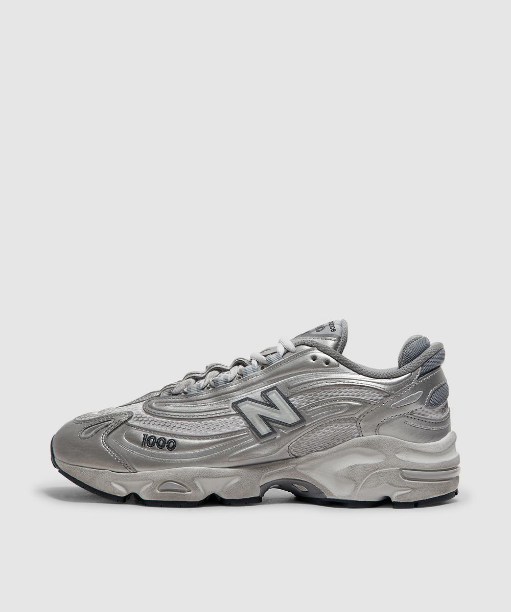 New Balance 1000 Sneaker (Silver Metallic - 6) - Size 6 - Men's, Unisex