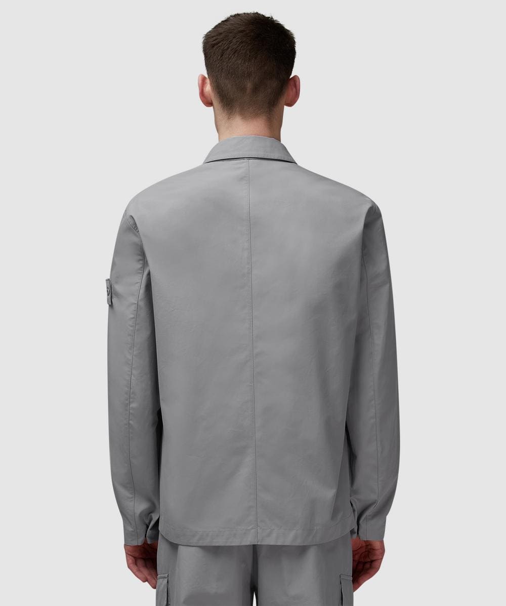 Stone Island Ghost waterproof cotton overshirt | DUST | SEVENSTORE