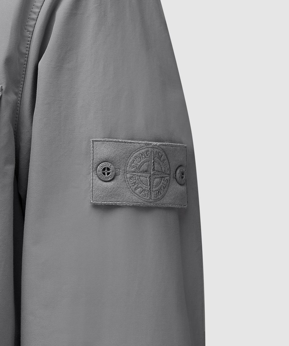 Stone Island Ghost waterproof cotton overshirt | DUST | SEVENSTORE