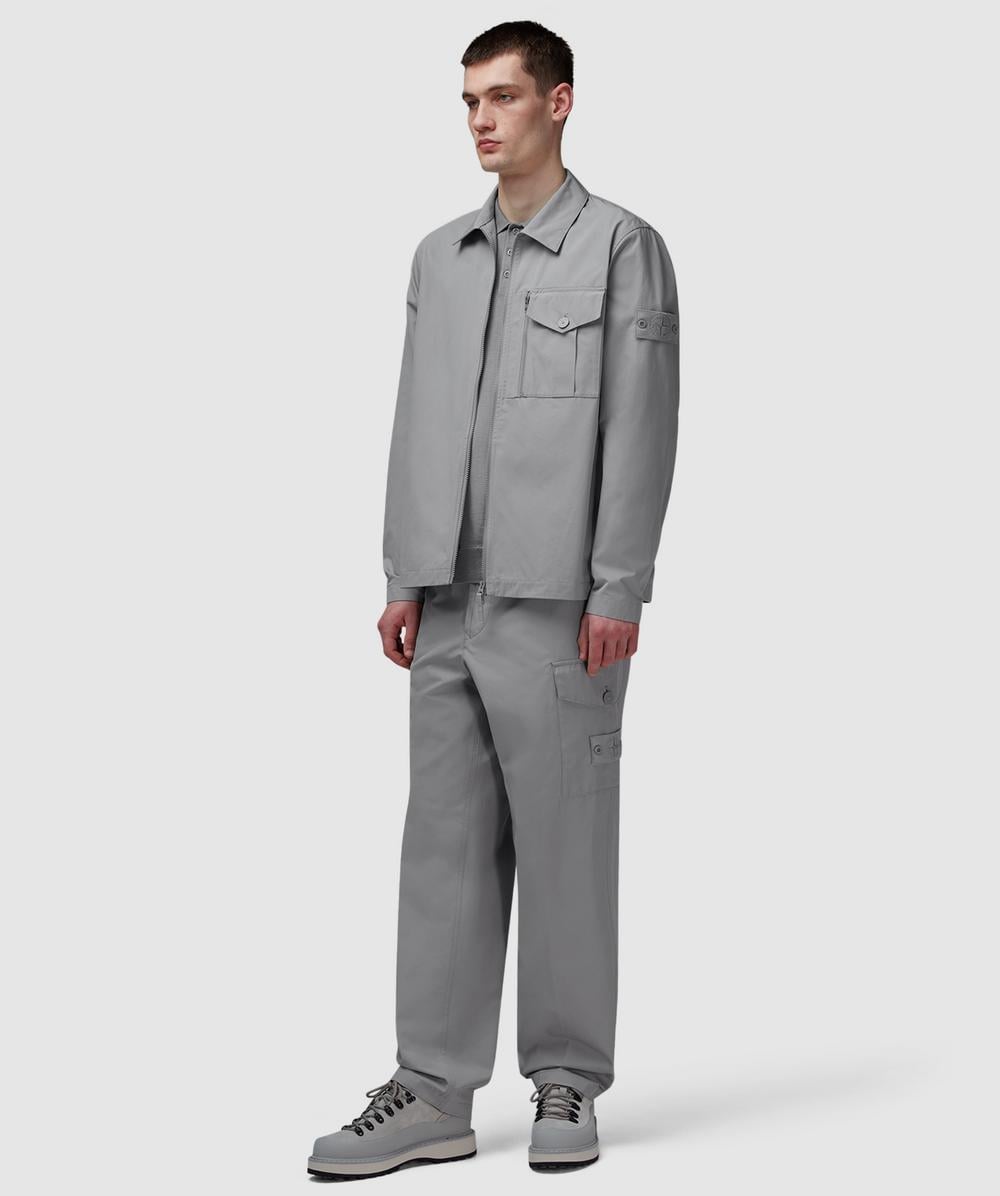 Stone Island Ghost waterproof cotton overshirt | DUST | SEVENSTORE