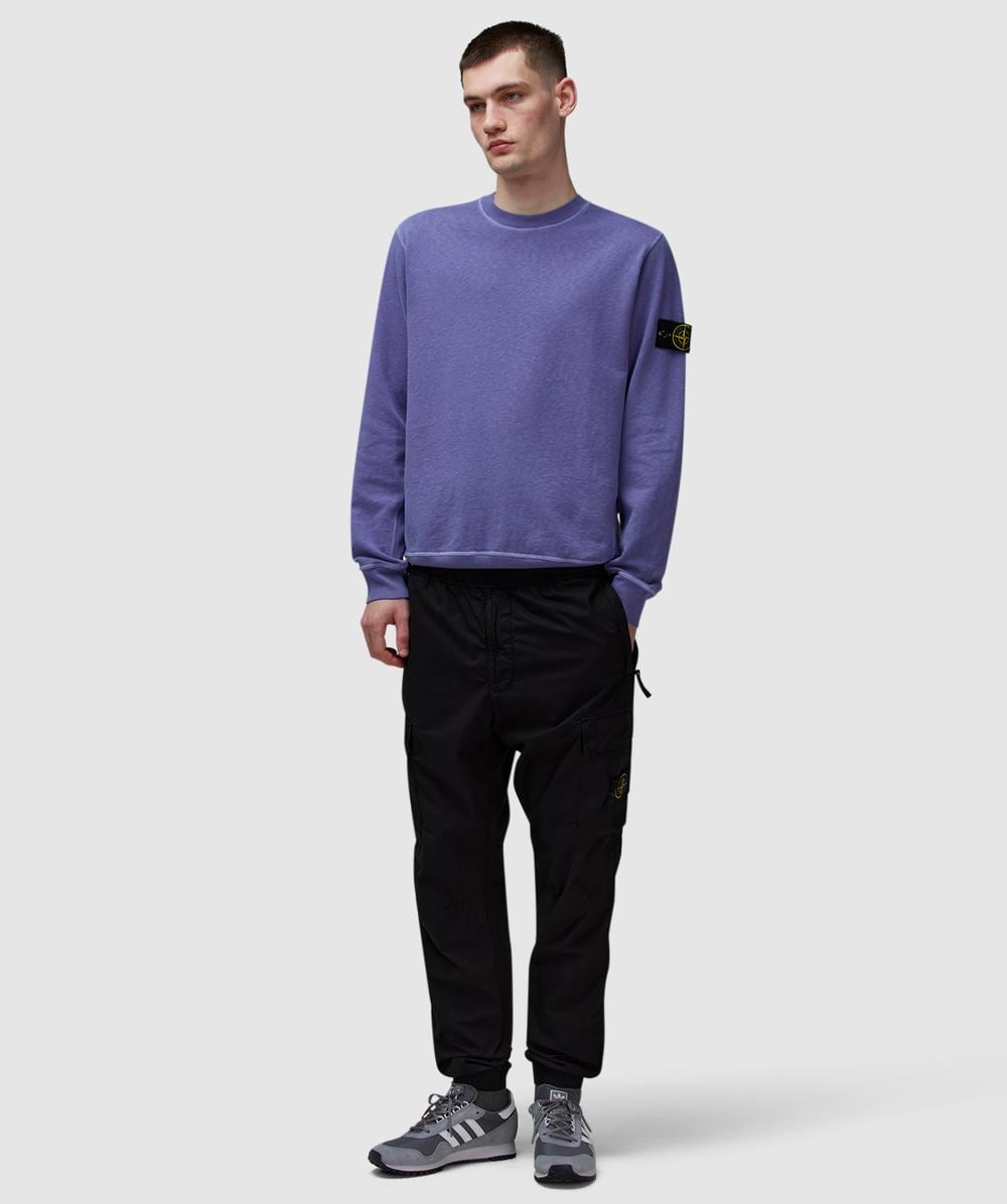 【送料&関税込】Stone  MalfilAC Sweatshirt Stone Island - Malfile Fleece Garment Dyed Hoodie | HBX