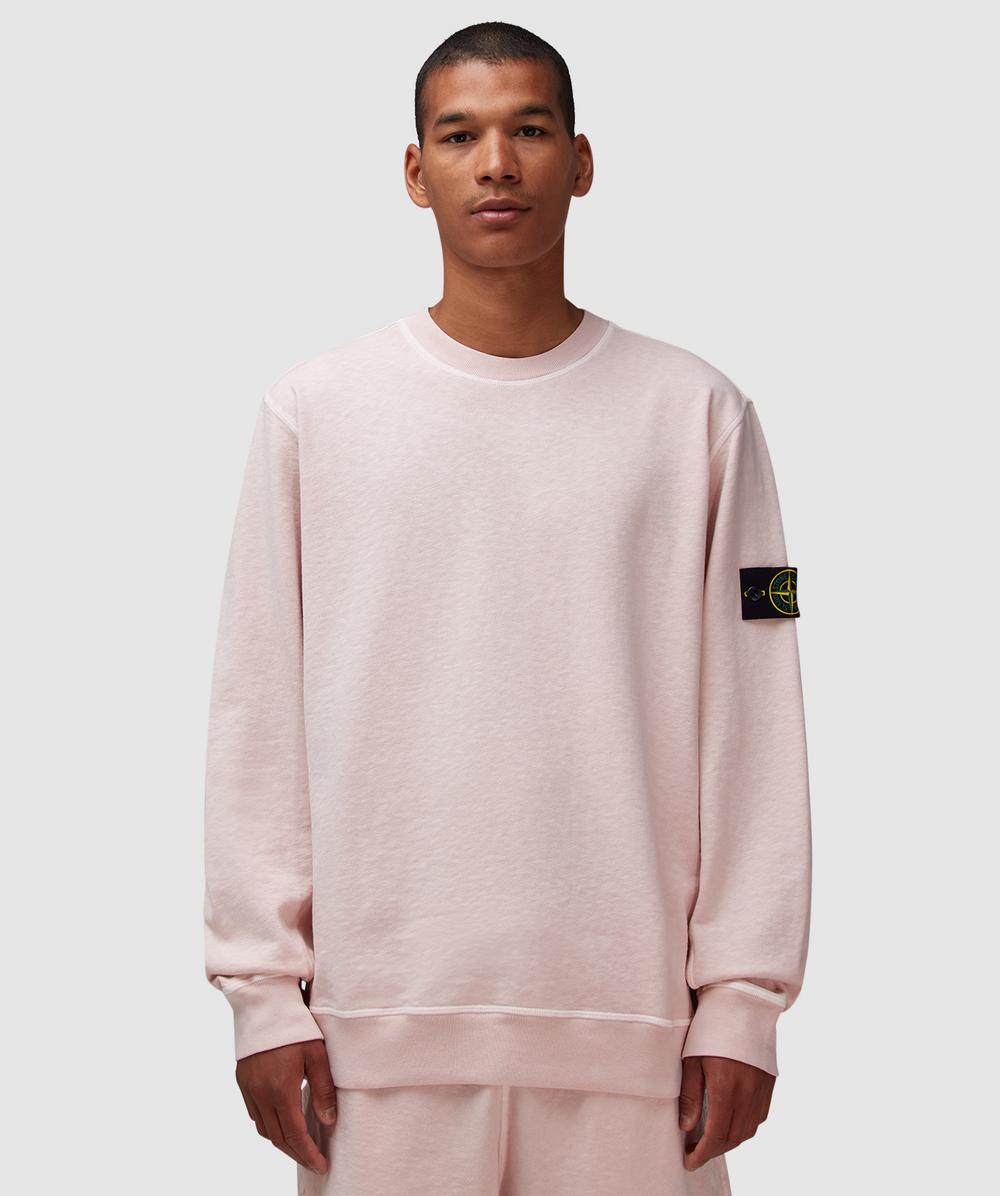 Stone Island Mafile Sweatshirt (Antique Rose - M) - Size M, Male