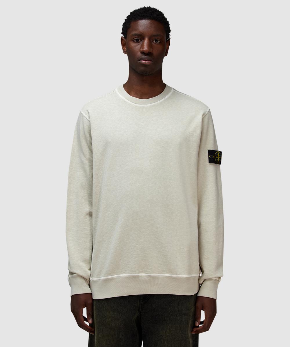 Stone Island Mafile Sweatshirt In Gold