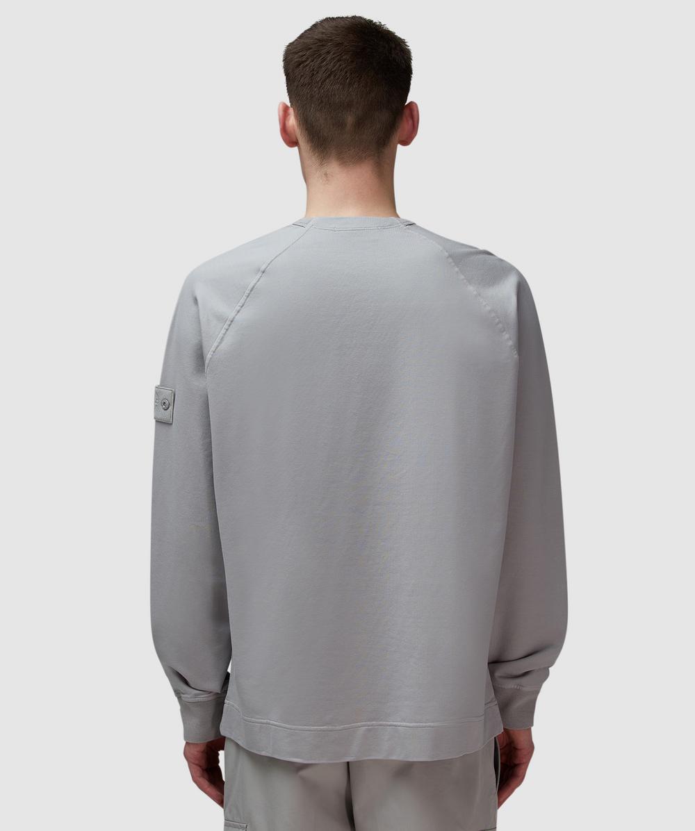 極美品】STONE FELPA GHOST Grey ロンT 極美品】STONE ISLAND FELPA