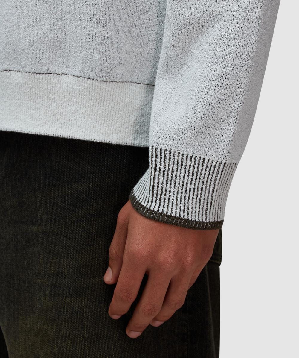 Stone Island Double face bi-colour sweatshirt | IVORY