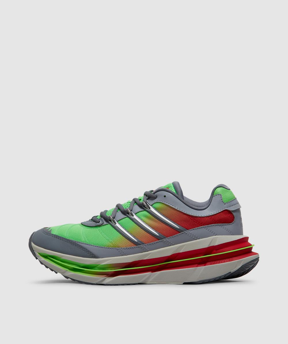 adidas Adistar Hrmy Sneaker (Lime Burst/Grey/Semi Lucid Red - 7) - Size 7 - Men's, Unisex