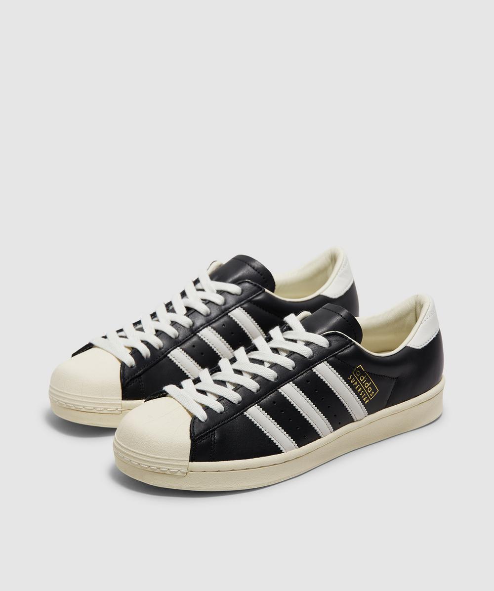 adidas gazelle silver green womens Superstar Vintage - Core Black/Core White-Cream White