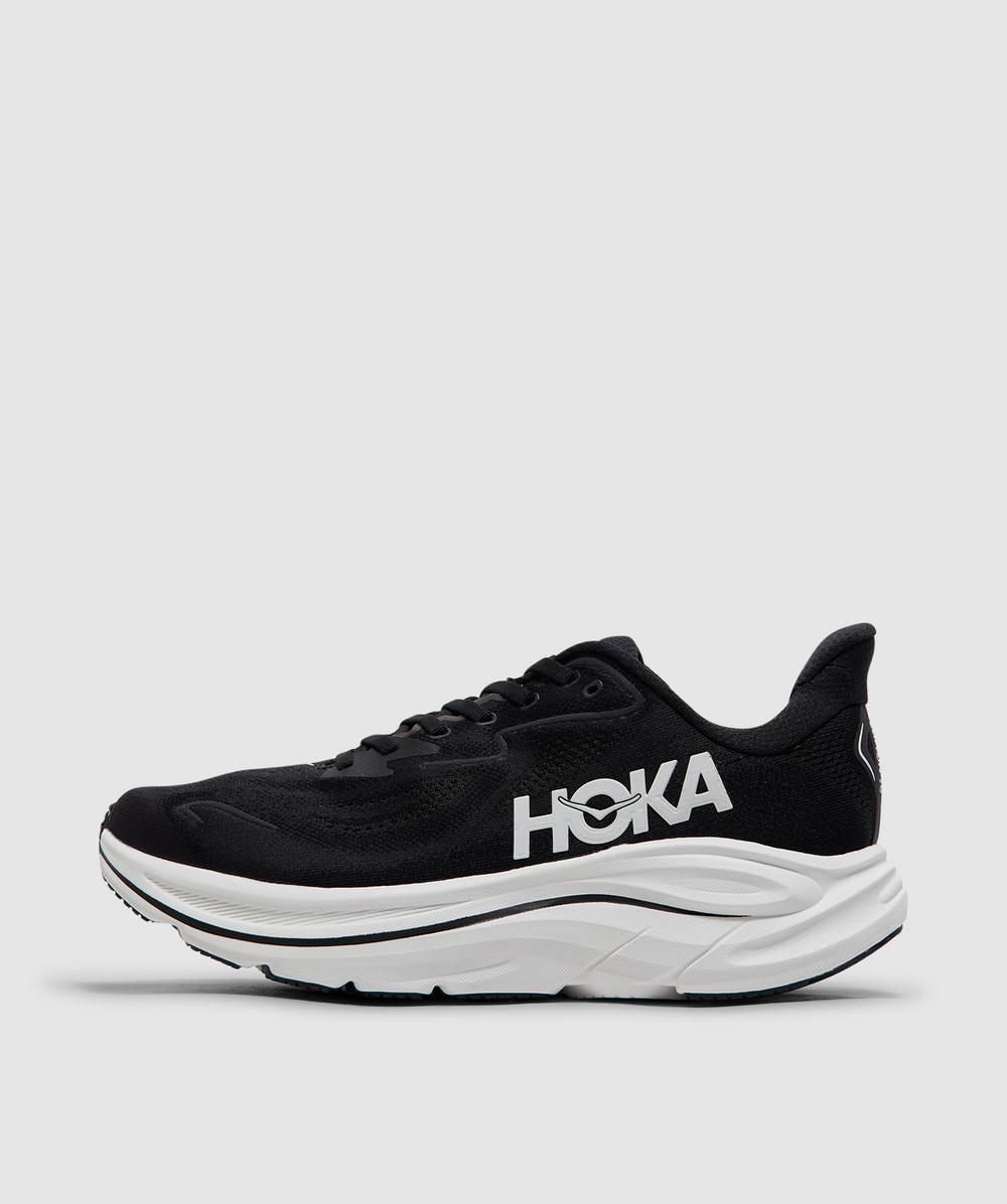 Hoka Clifton 10 Sneaker (Black / White - 11) - Size 11 - Men's, Unisex