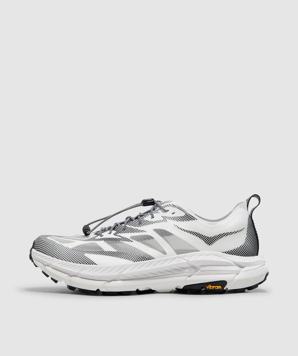 Hoka Mafate Speed 4 Lite Ripstop Running Sneakers In Gray