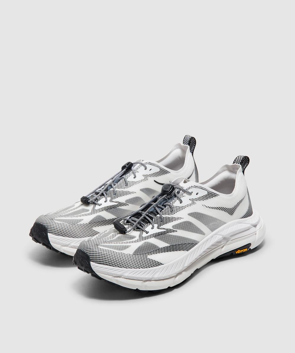 マエダ Hoka Mafate speed 4 lite TS sneaker | WHITE / BLACK | SEVENSTORE