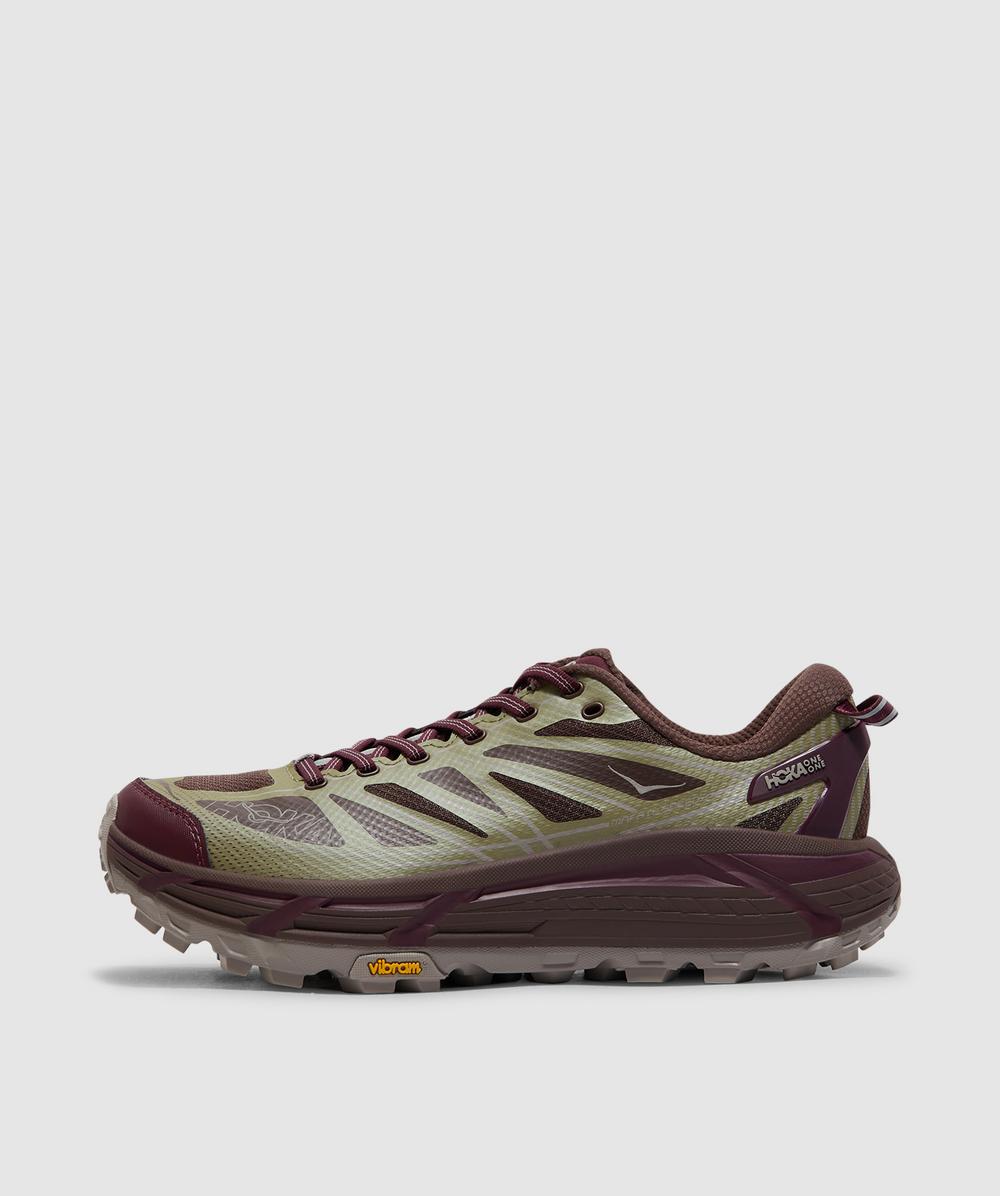 Hoka Mafate Speed 2 Rubber And Mesh Running Sneakers In Brown
