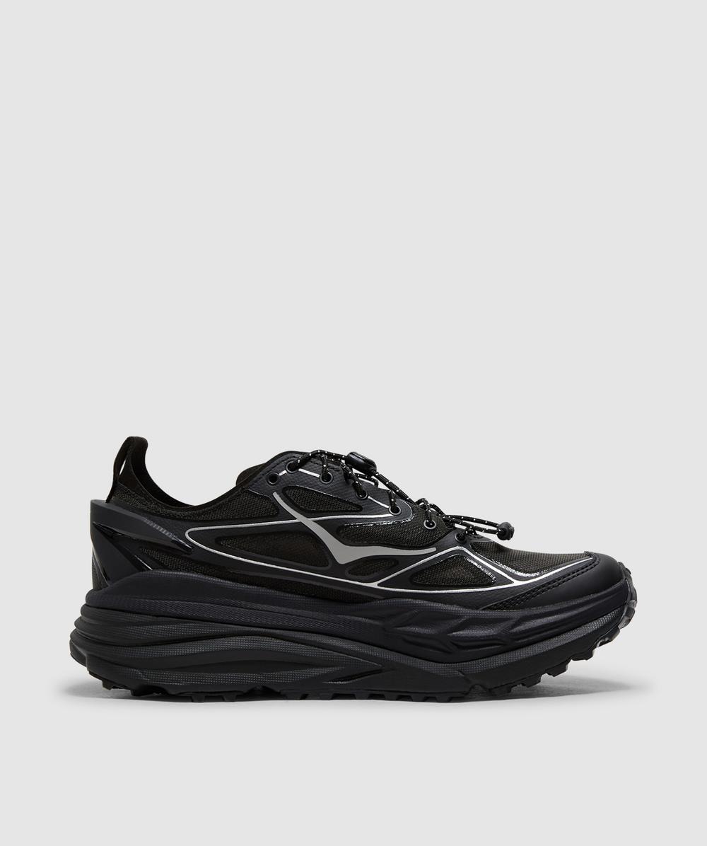Hoka Stinson one7 sneaker | BLACK / SILVER | SEVENSTORE