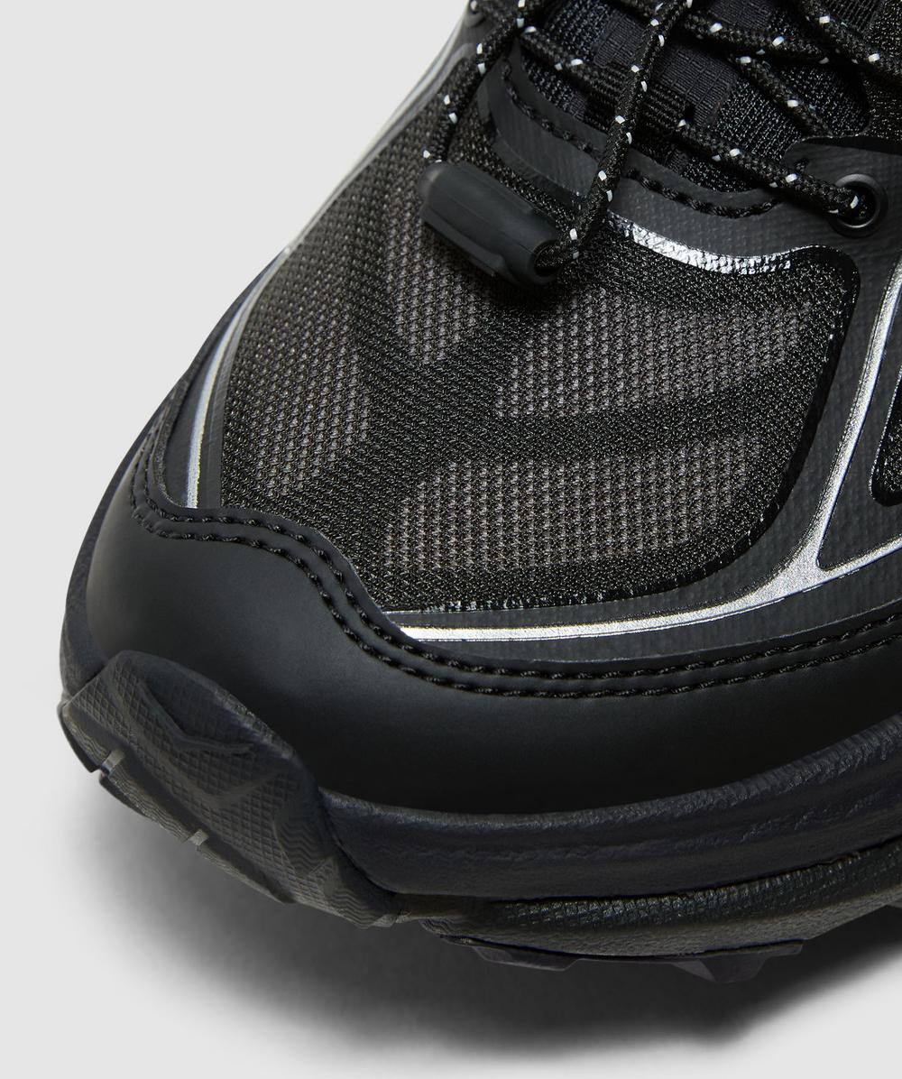 Hoka Stinson one7 sneaker | BLACK / SILVER | SEVENSTORE
