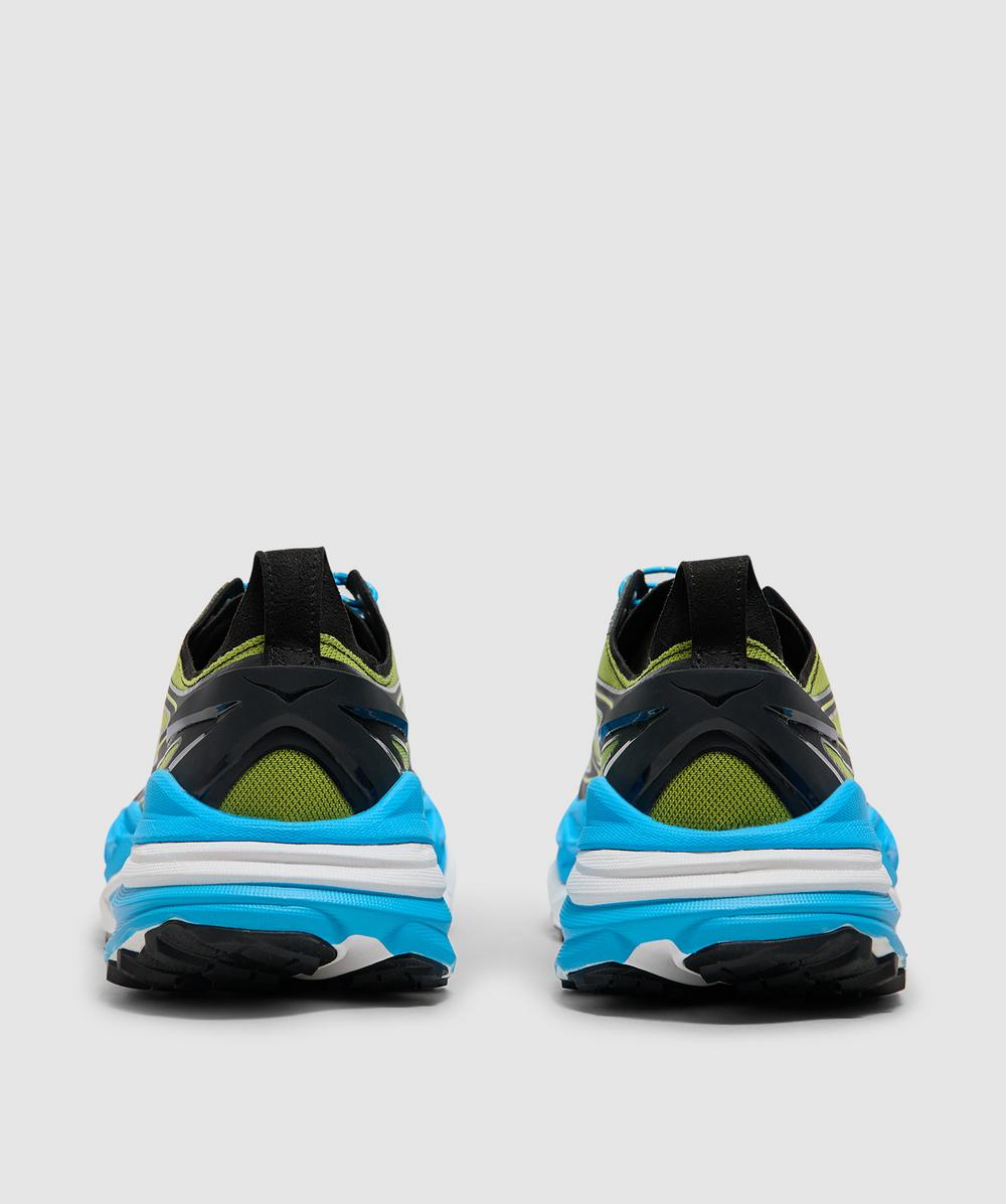 Hoka Stinson One7 sneaker | BLACK / SKYWARD BLUE | SEVENSTORE