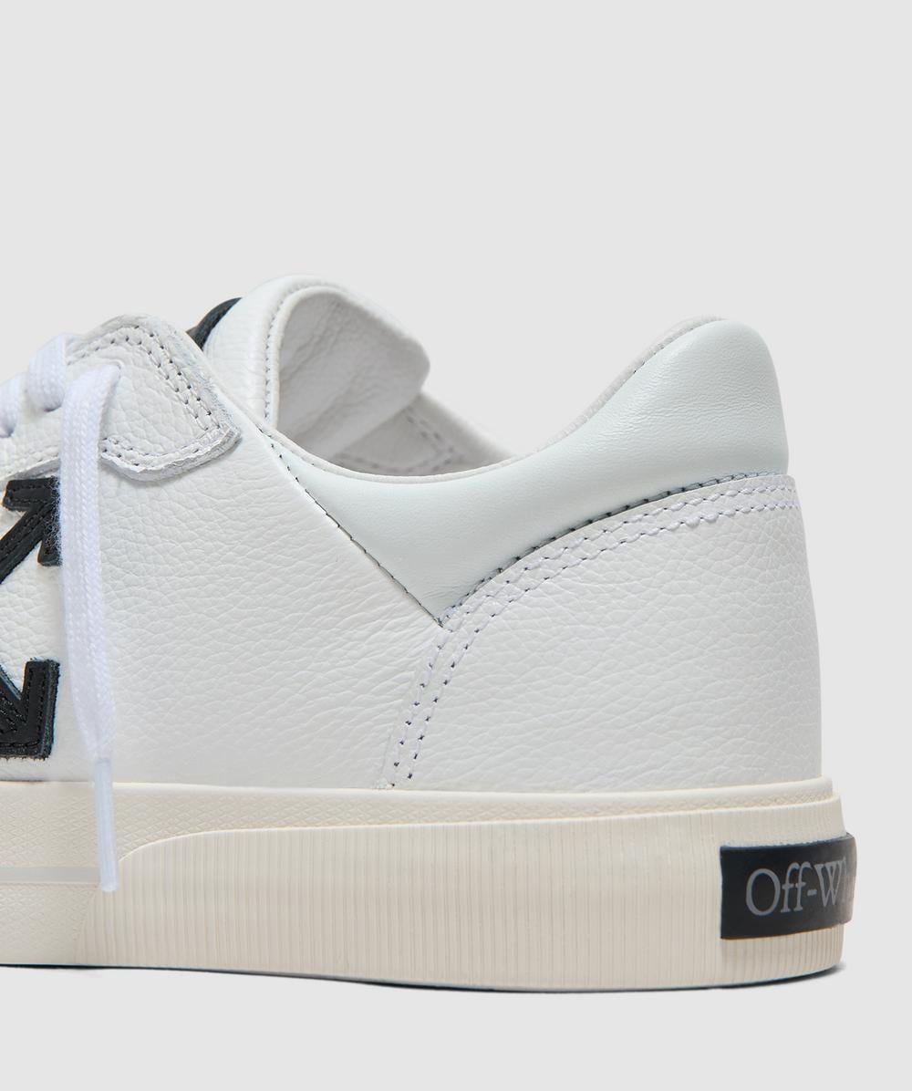 Off White CO Virgil Abloh Vulcanised low sneaker | WHITE/ BLACK
