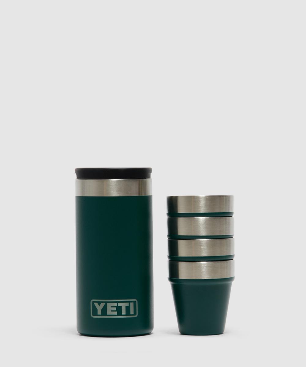 Yeti Rambler Shot Glasses (Black Forest Green - One Size) - Size ONE SIZE, Unisex