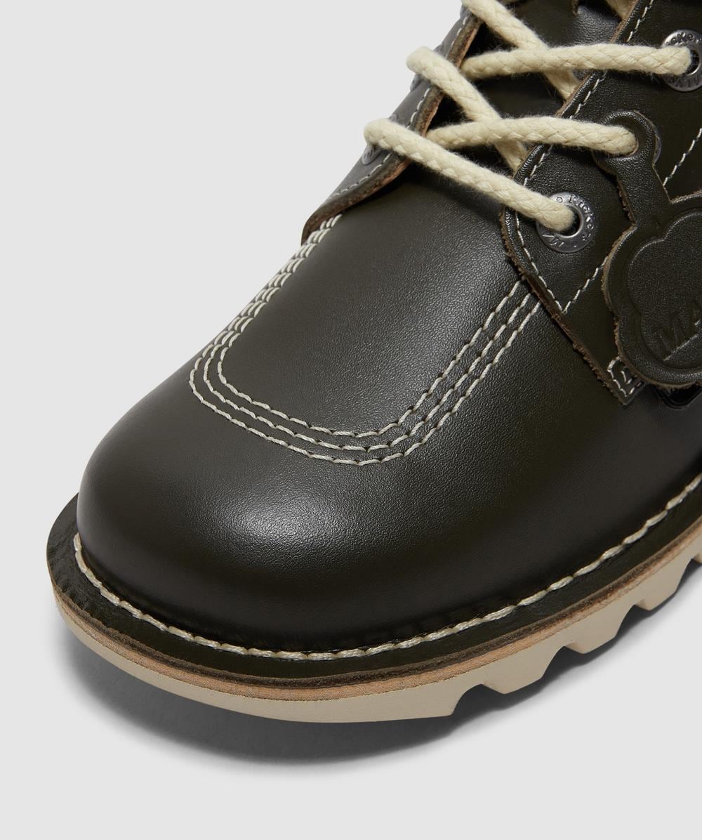 Kickers X Mains Kick hi boot | GREEN | SEVENSTORE