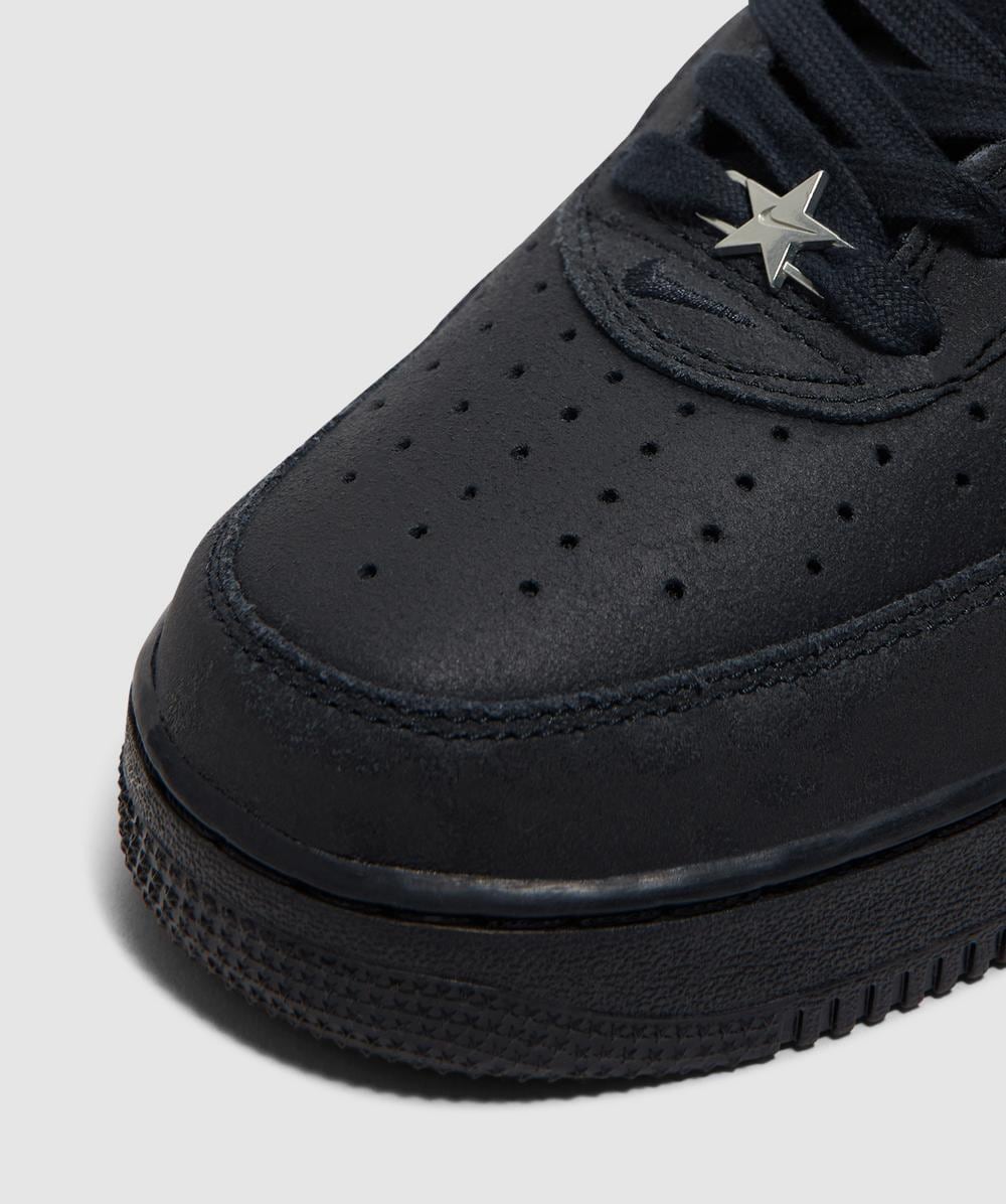 Nike Air force 1 low retro sneaker | BLACK/CHROME-BLACK