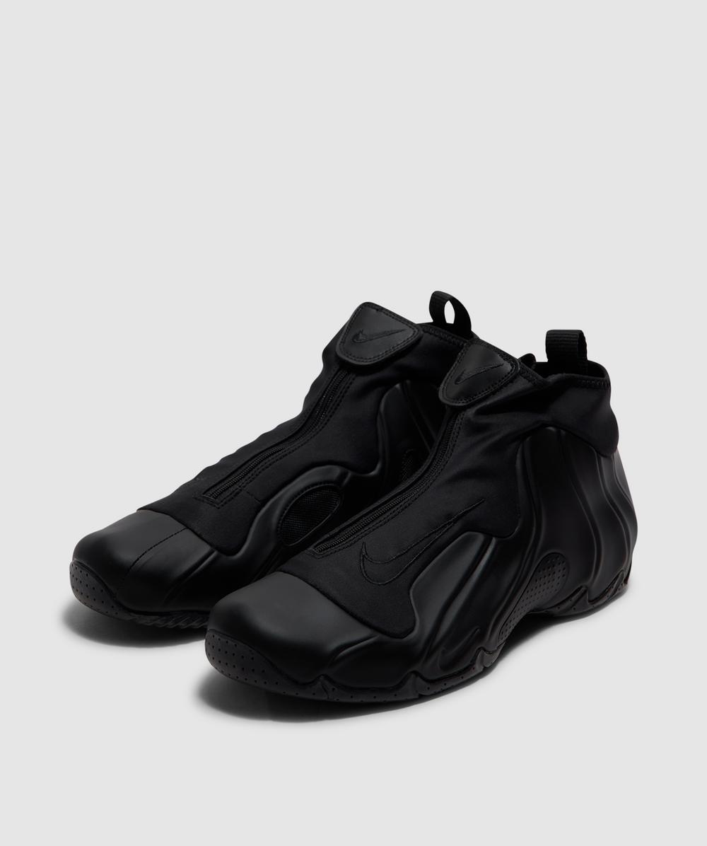 靴 NIKE AIR FLIGHTPOSITE QS BLACK / BLACK Nike Air Flightposite 