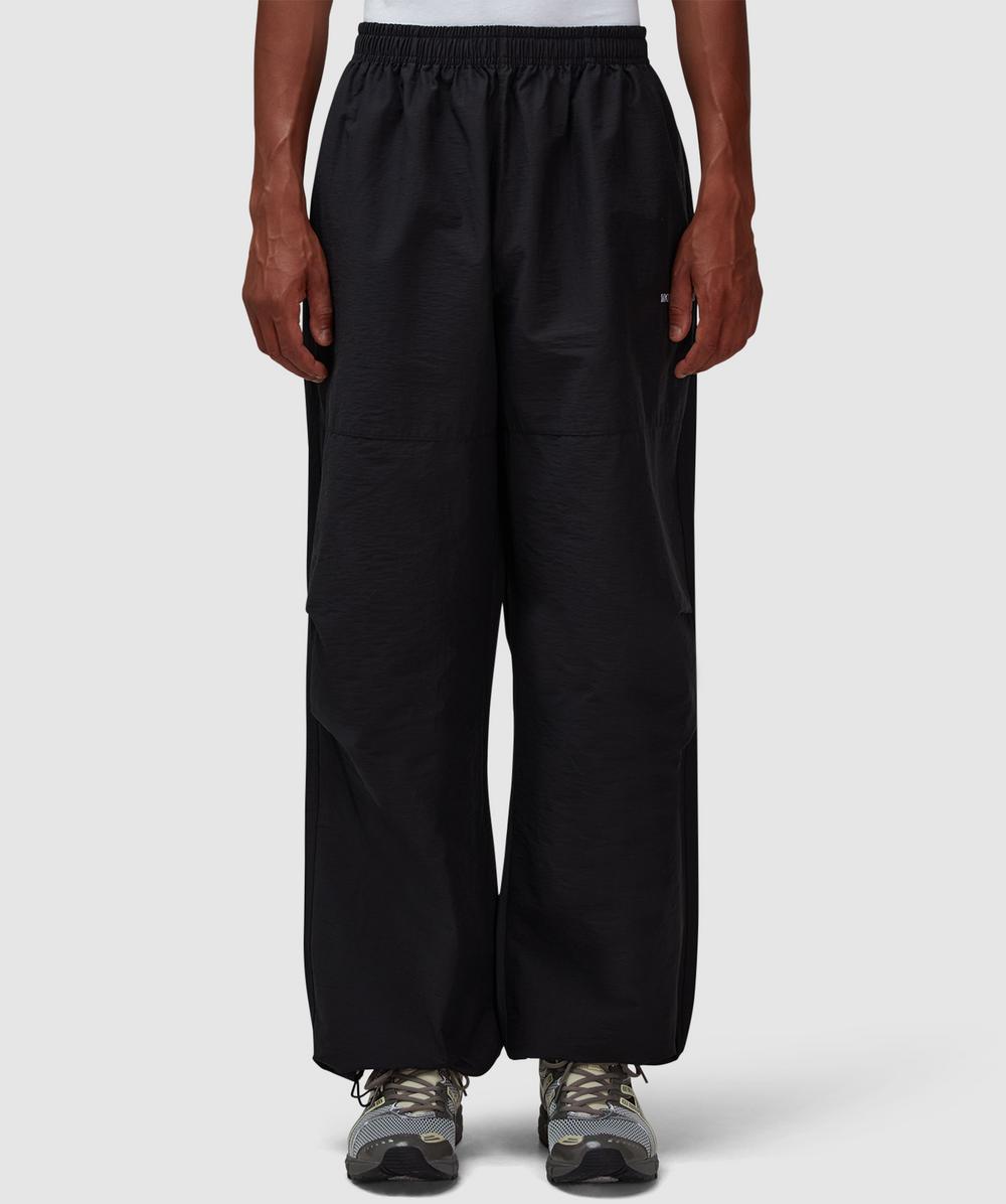 MKI MIYUKI ZOKU Washed Parachute Pant (Black - M) - Size M, Male